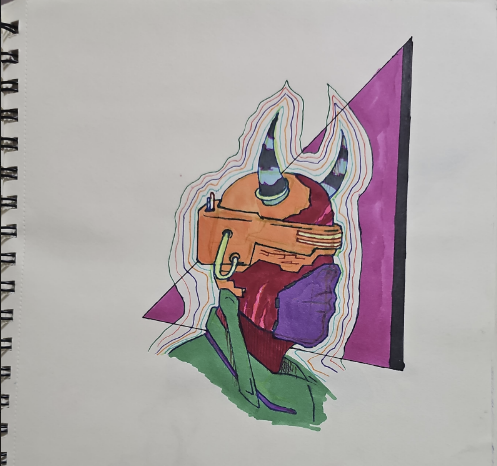 Cyborg Sketch 1